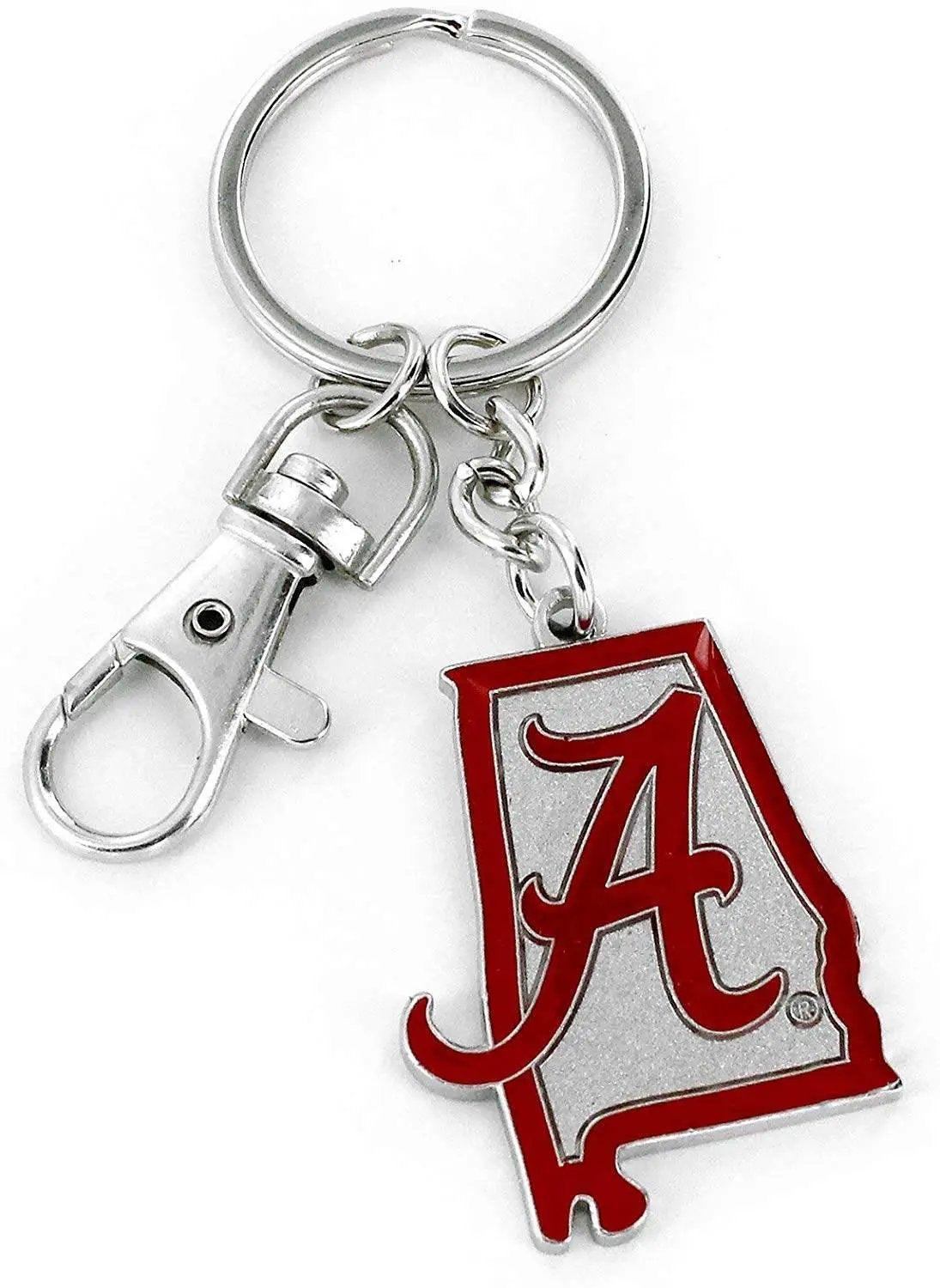  Alabama Crimson Tide Keychain State Outline Carabiner Clip -  ToylandEU™