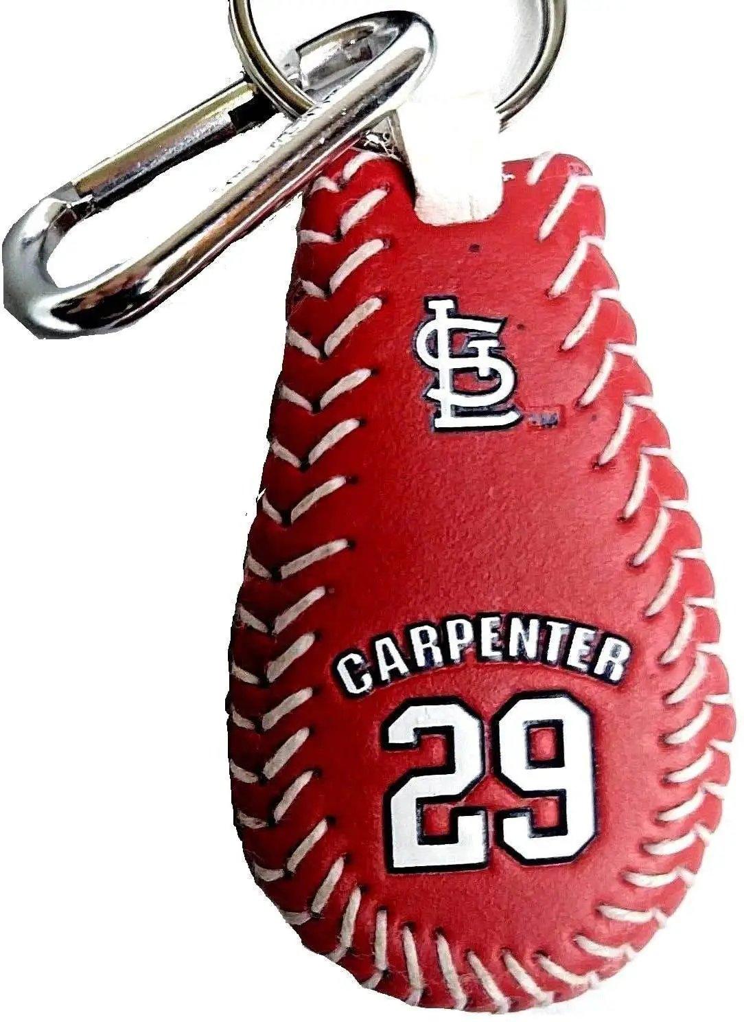  St Louis Cardinals Keychain Baseball Chris Carpenter -  ToylandEU™