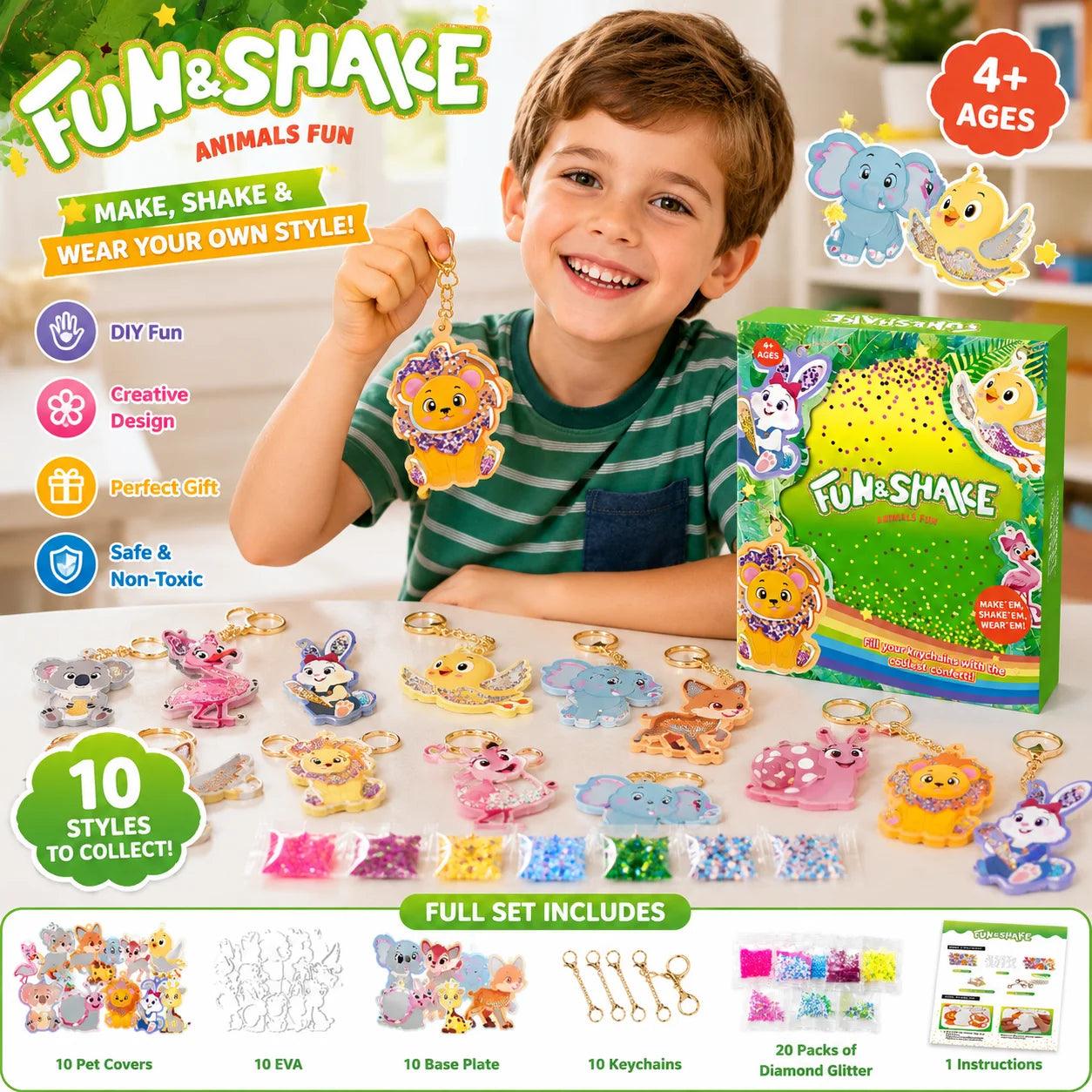  Keychain Craft Kit | DIY Diamond Stickers | Toylandeu™ 