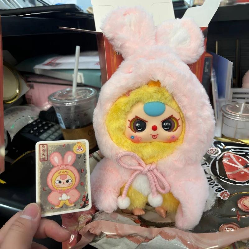  Keychain Im Not A Warrior Series Baby Three Toylandeu 