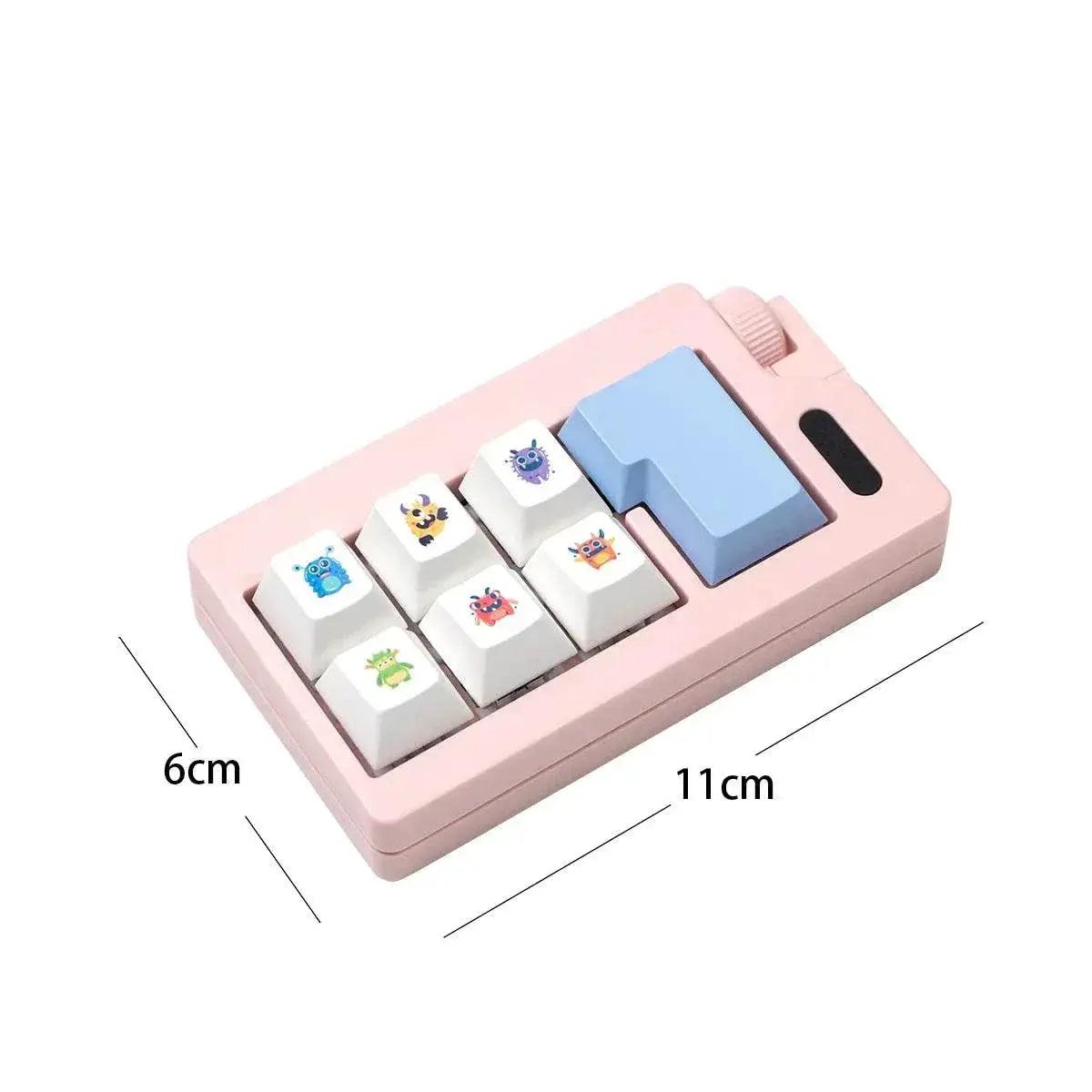  Keyboard Key Toy Finger Keyboard Keychain Fidget Clicker Toy Mechanical Keyboard Switch Keycaps Toys for Adults -  ToylandEU™