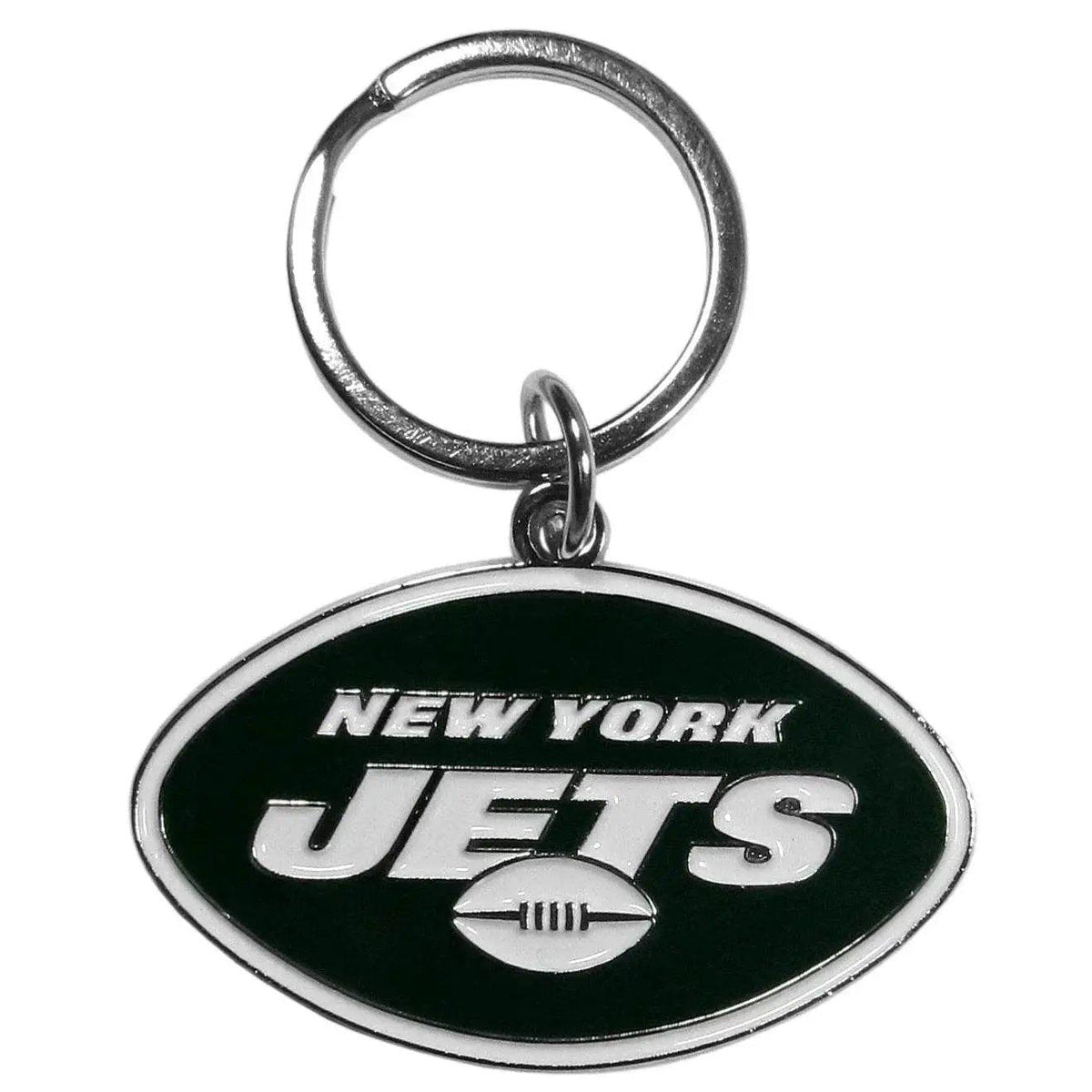  New York Jets Chrome Logo Cut Keychain -  ToylandEU™