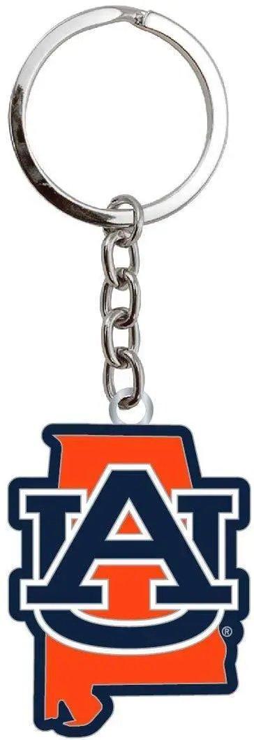  Auburn Tigers Keychain State Outline With Carabiner -  ToylandEU™