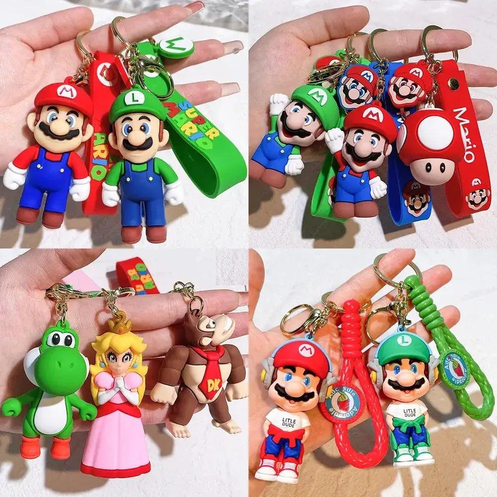  Super Mario Keychain Figure Cute Collectible Toy Gift -  ToylandEU™