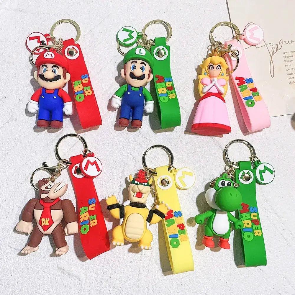  Super Mario Keychain Figure Cute Collectible Toy Gift -  ToylandEU™