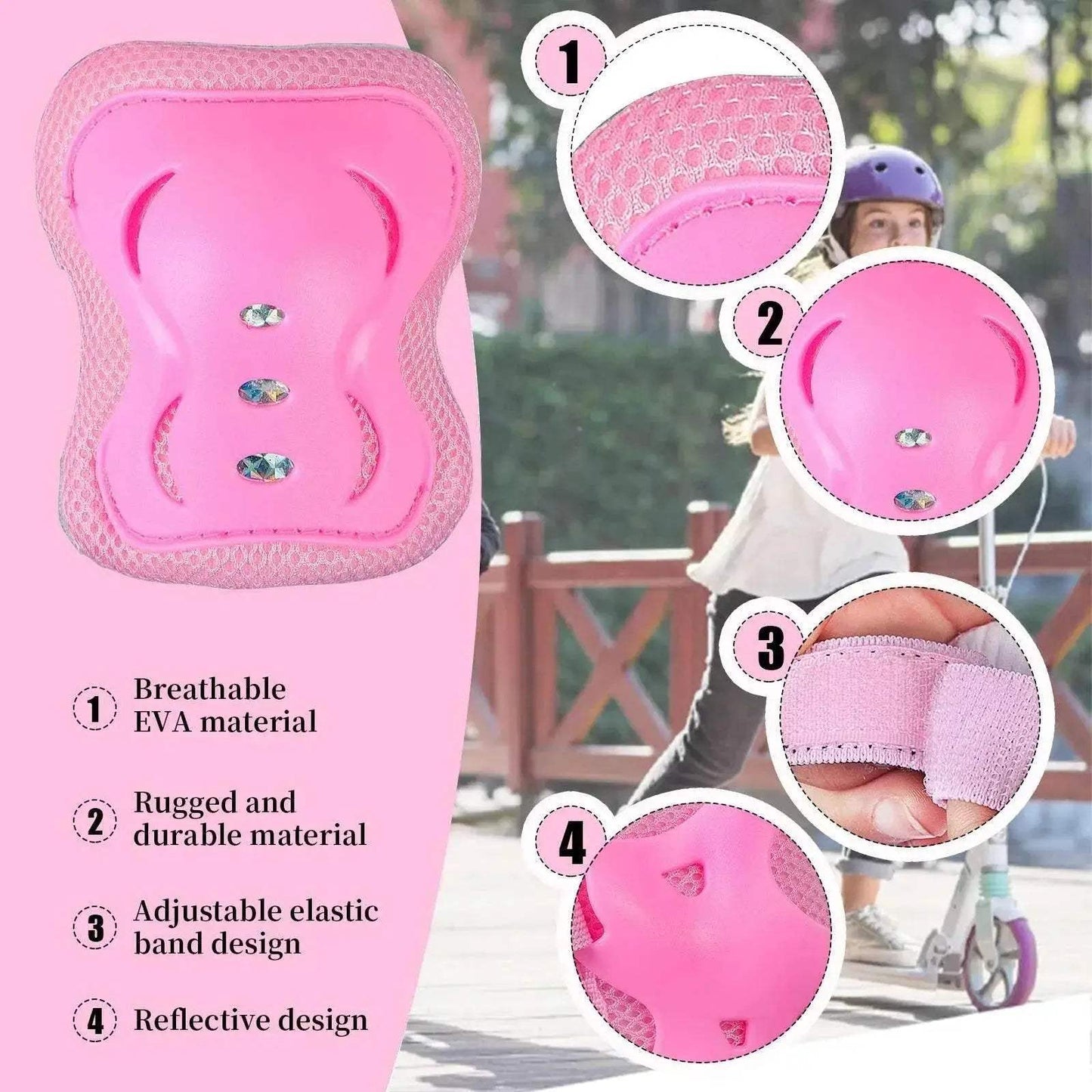  Kid Safe Soft Knee Pads Protective Gear Toyland EU -  ToylandEU™