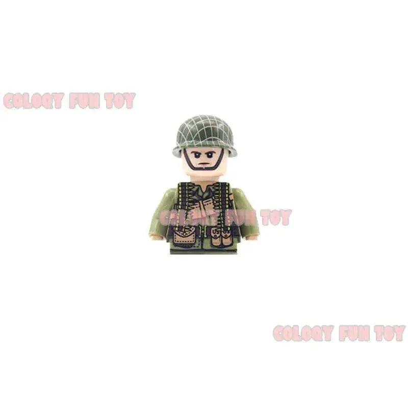  Kid's Building Block Toy New WW2 Military Soldier Mini Dolls -  ToylandEU™