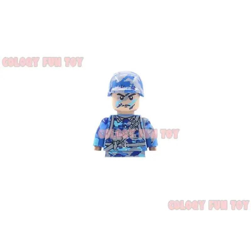  Kid's Building Block Toy New WW2 Military Soldier Mini Dolls -  ToylandEU™