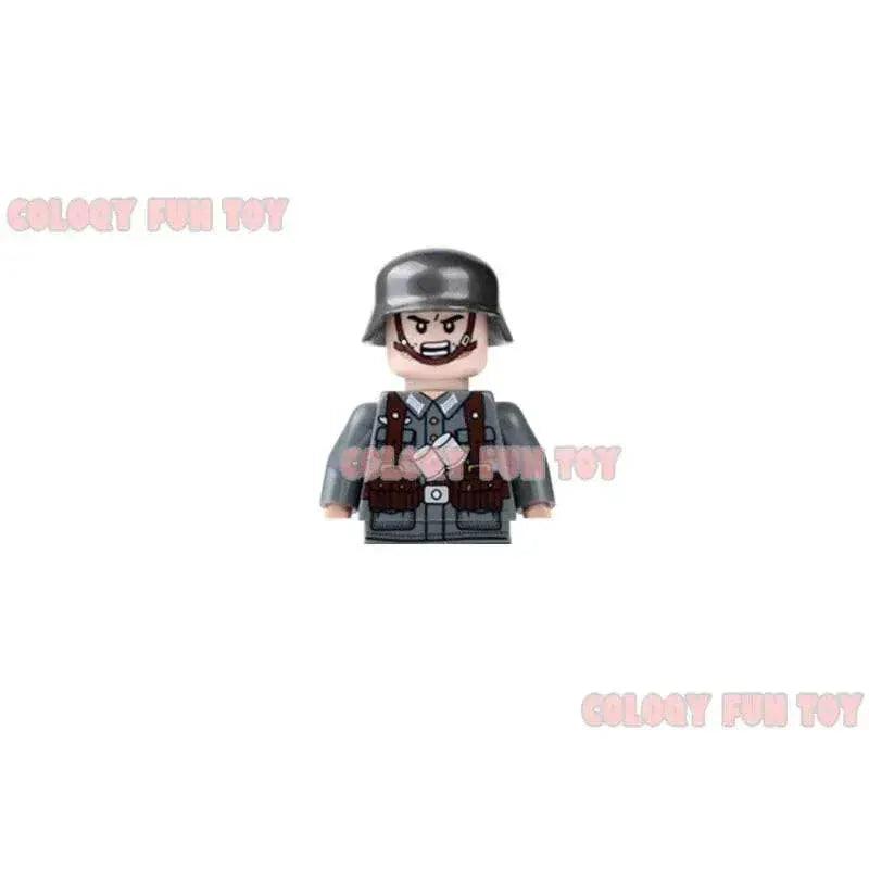  Kid's Building Block Toy New WW2 Military Soldier Mini Dolls -  ToylandEU™