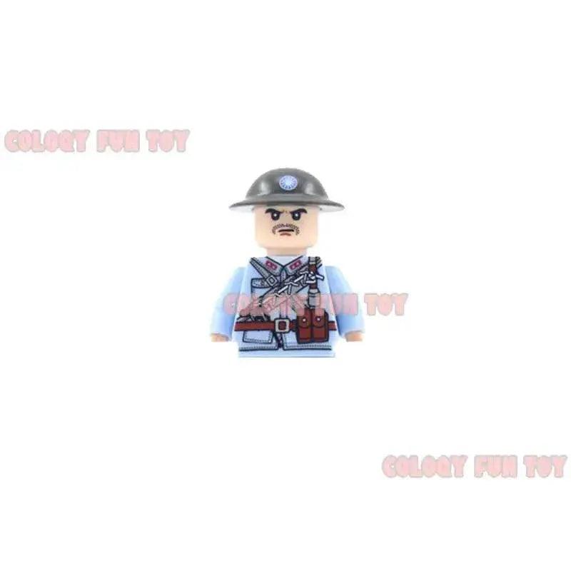  Kid's Building Block Toy New WW2 Military Soldier Mini Dolls -  ToylandEU™