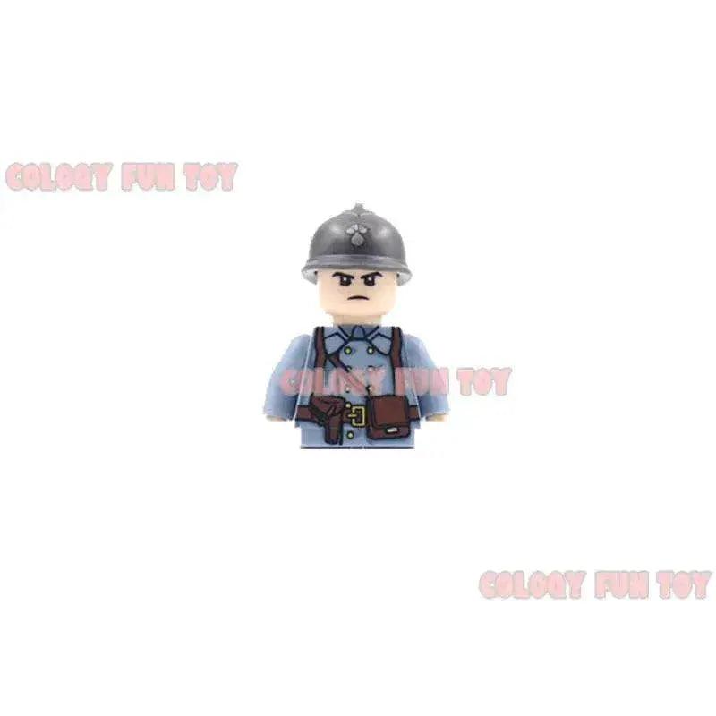  Kid's Building Block Toy New WW2 Military Soldier Mini Dolls -  ToylandEU™