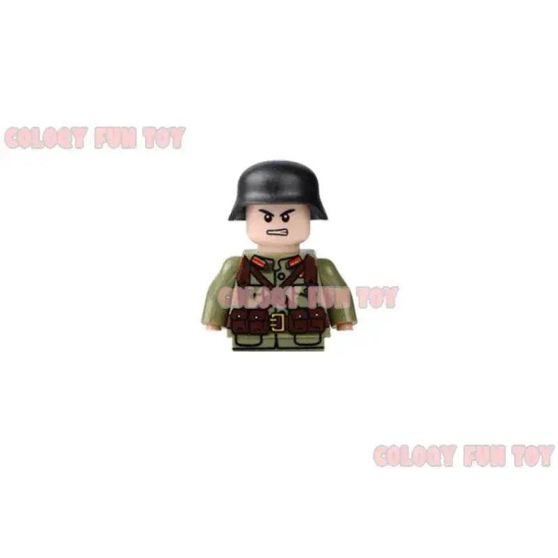  Kid's Building Block Toy New WW2 Military Soldier Mini Dolls -  ToylandEU™