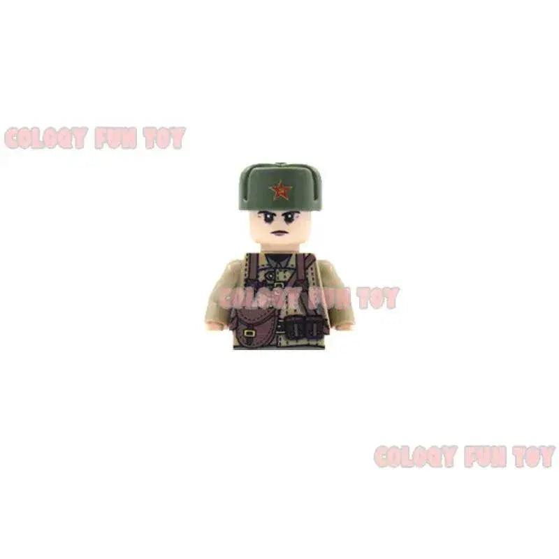  Kid's Building Block Toy New WW2 Military Soldier Mini Dolls -  ToylandEU™