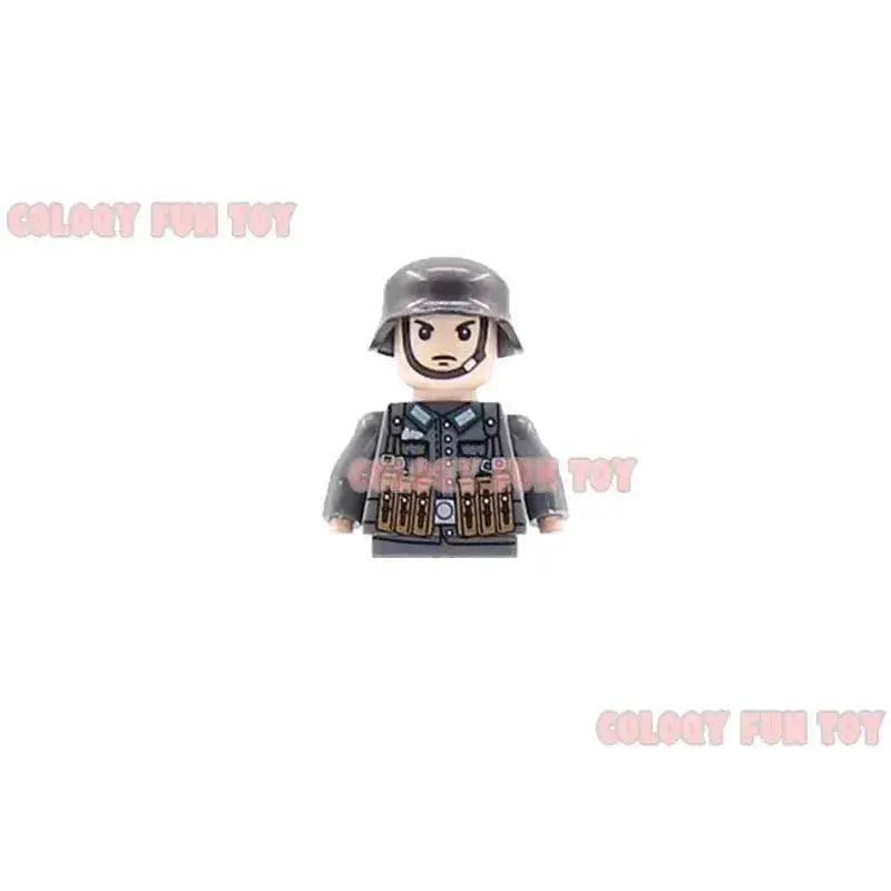  Kid's Building Block Toy New WW2 Military Soldier Mini Dolls -  ToylandEU™