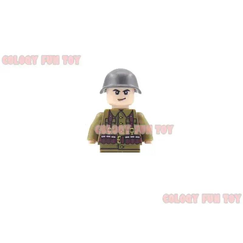  Kid's Building Block Toy New WW2 Military Soldier Mini Dolls -  ToylandEU™