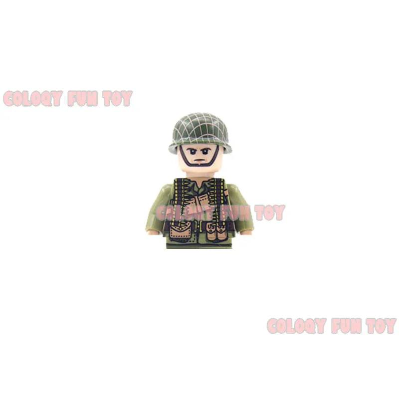 Kid's Building Block Toy New WW2 Military Soldier Mini Dolls - ToylandEU