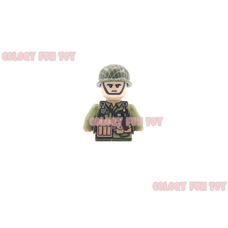 Kid's Building Block Toy New WW2 Military Soldier Mini Dolls - ToylandEU