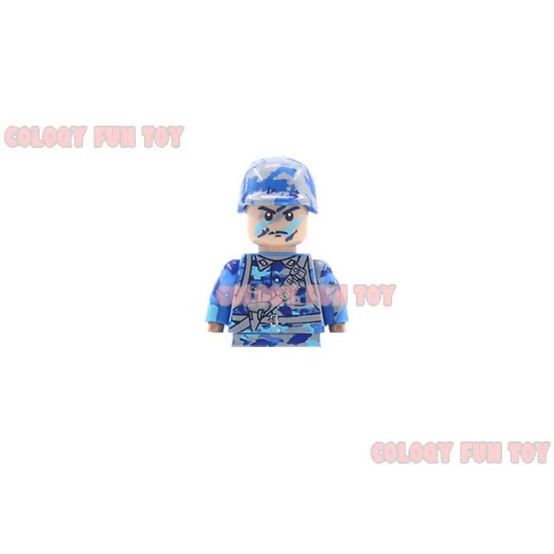 Kid's Building Block Toy New WW2 Military Soldier Mini Dolls - ToylandEU