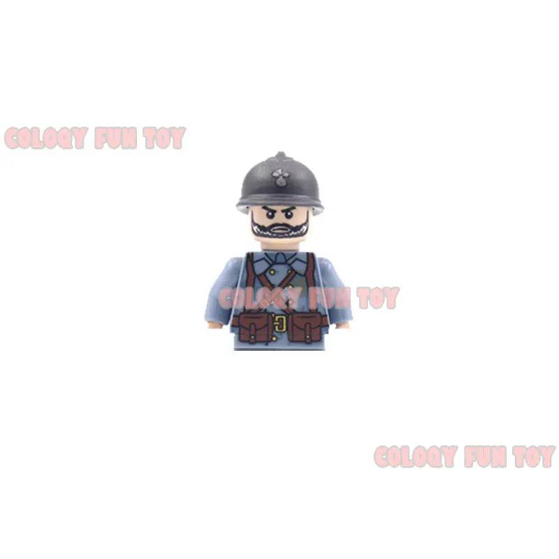 Kid's Building Block Toy New WW2 Military Soldier Mini Dolls - ToylandEU