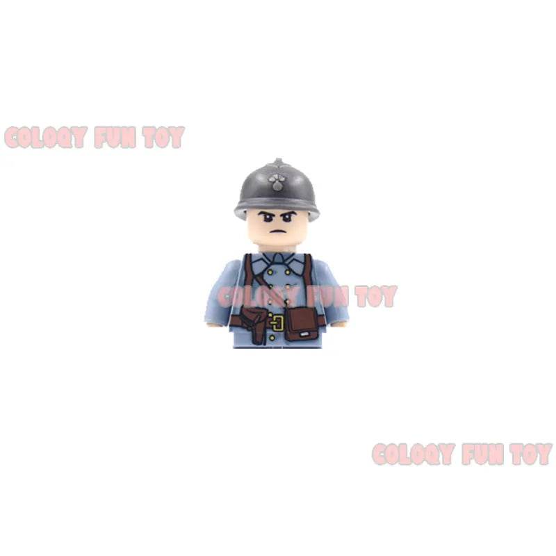 Kid's Building Block Toy New WW2 Military Soldier Mini Dolls - ToylandEU