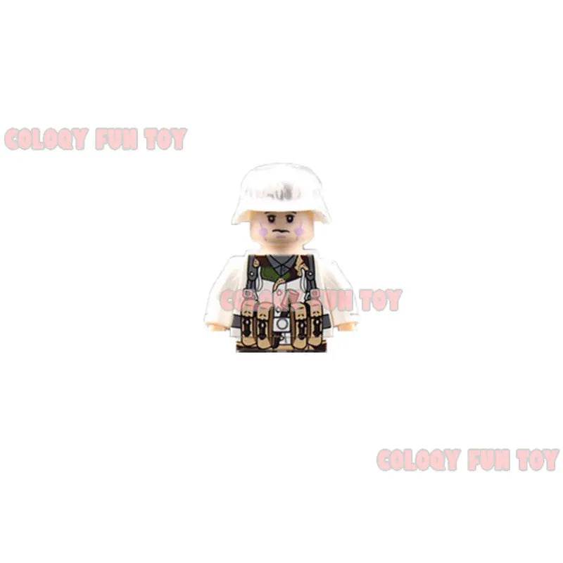 Kid's Building Block Toy New WW2 Military Soldier Mini Dolls - ToylandEU