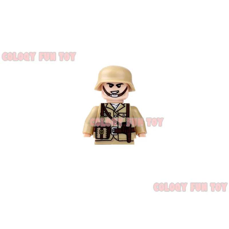 Kid's Building Block Toy New WW2 Military Soldier Mini Dolls - ToylandEU