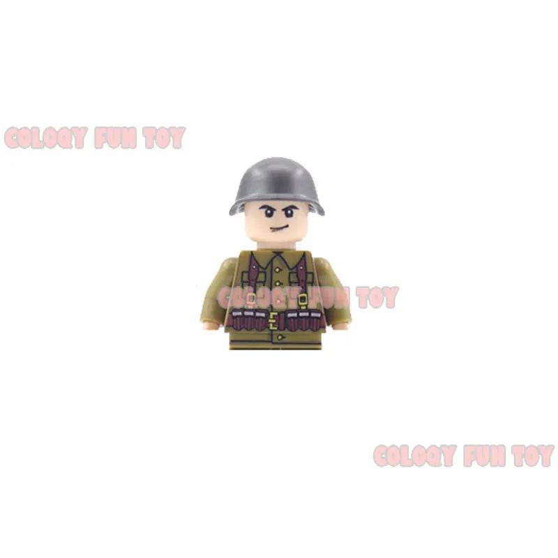 Kid's Building Block Toy New WW2 Military Soldier Mini Dolls - ToylandEU