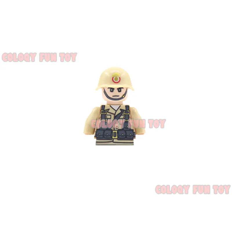 Kid's Building Block Toy New WW2 Military Soldier Mini Dolls - ToylandEU