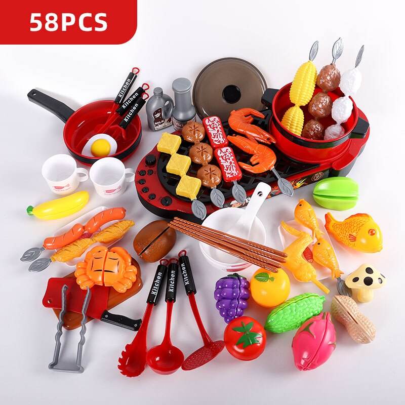 Kid's Mini Kitchen Cookware Play Set - Fun Pretend Cooking Toys! - ToylandEU