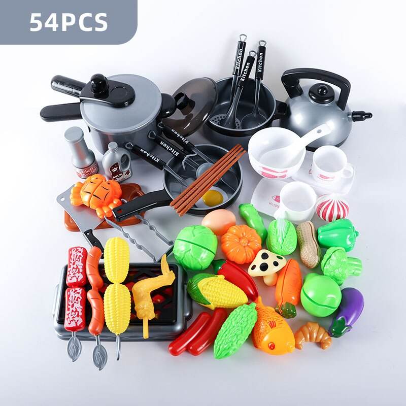 Kid's Mini Kitchen Cookware Play Set - Fun Pretend Cooking Toys! - ToylandEU