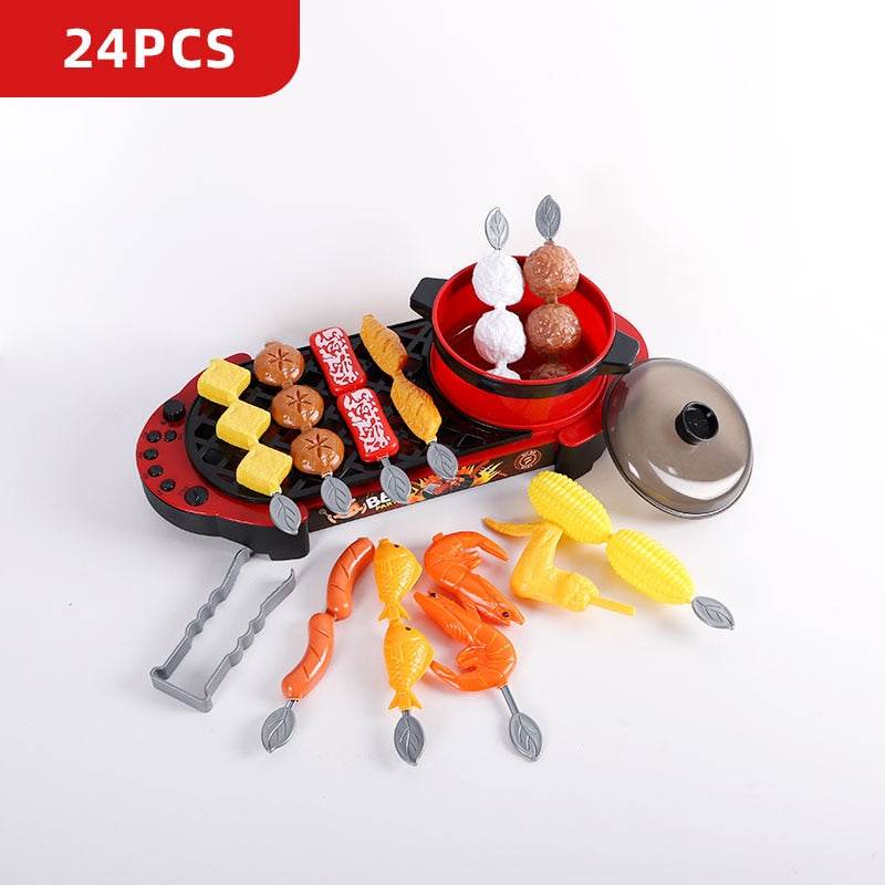 Kid's Mini Kitchen Cookware Play Set - Fun Pretend Cooking Toys! - ToylandEU