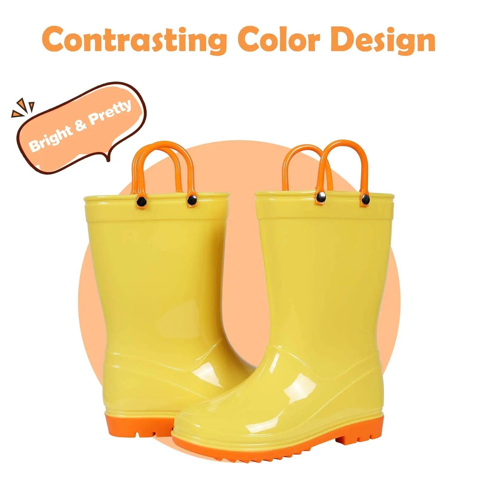 Kidmi Kids Rain Boots | Non Slip Rubber | Toylandeu™