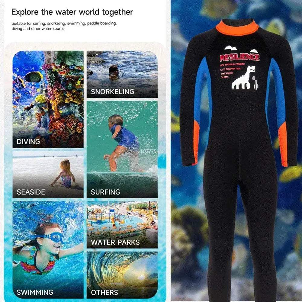 Kids 2.5mm Neoprene Wetsuit Warmth For Boys And Girls - ToylandEU