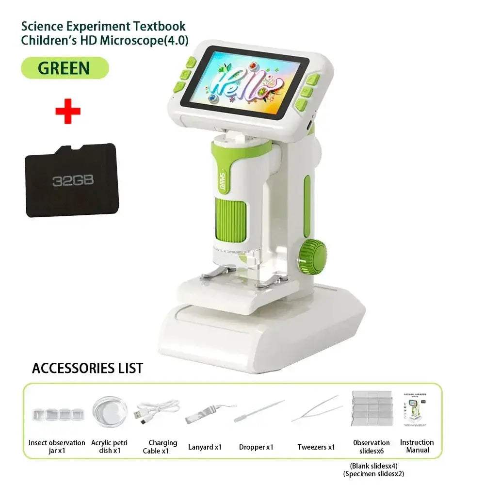 Kids 3 In 1 Handheld Microscope 1600X For Education - ToylandEU
