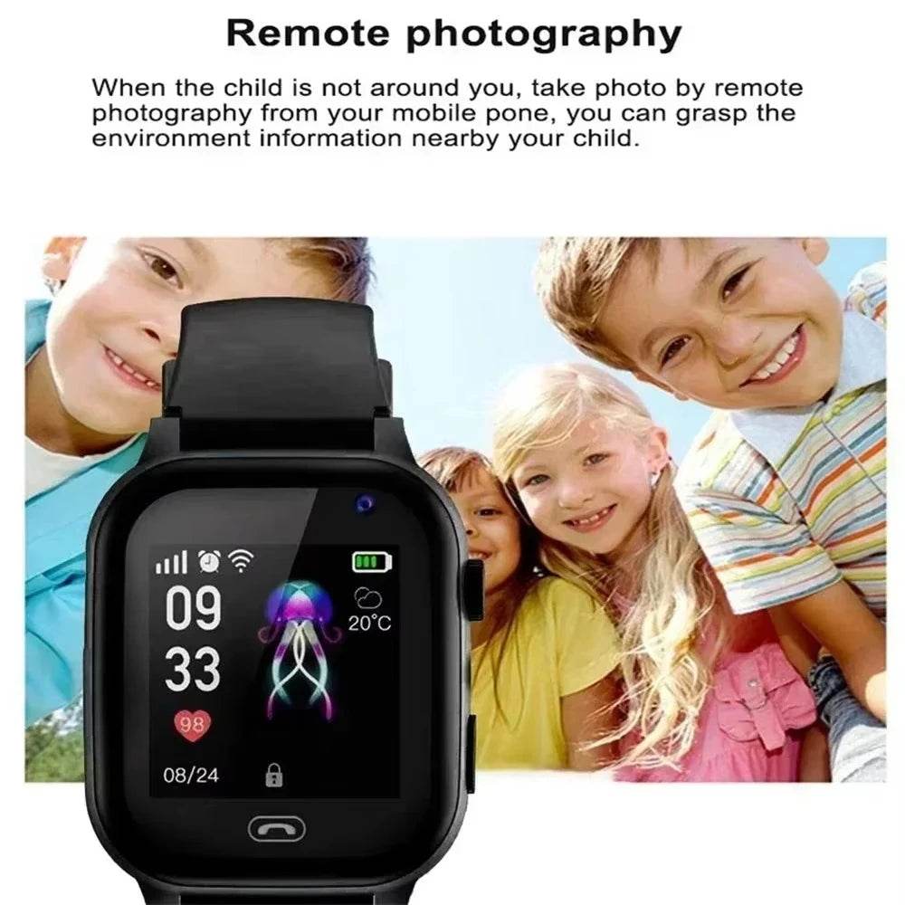 Kids 4G Smart Watch SOS GPS Location Video Call - ToylandEU