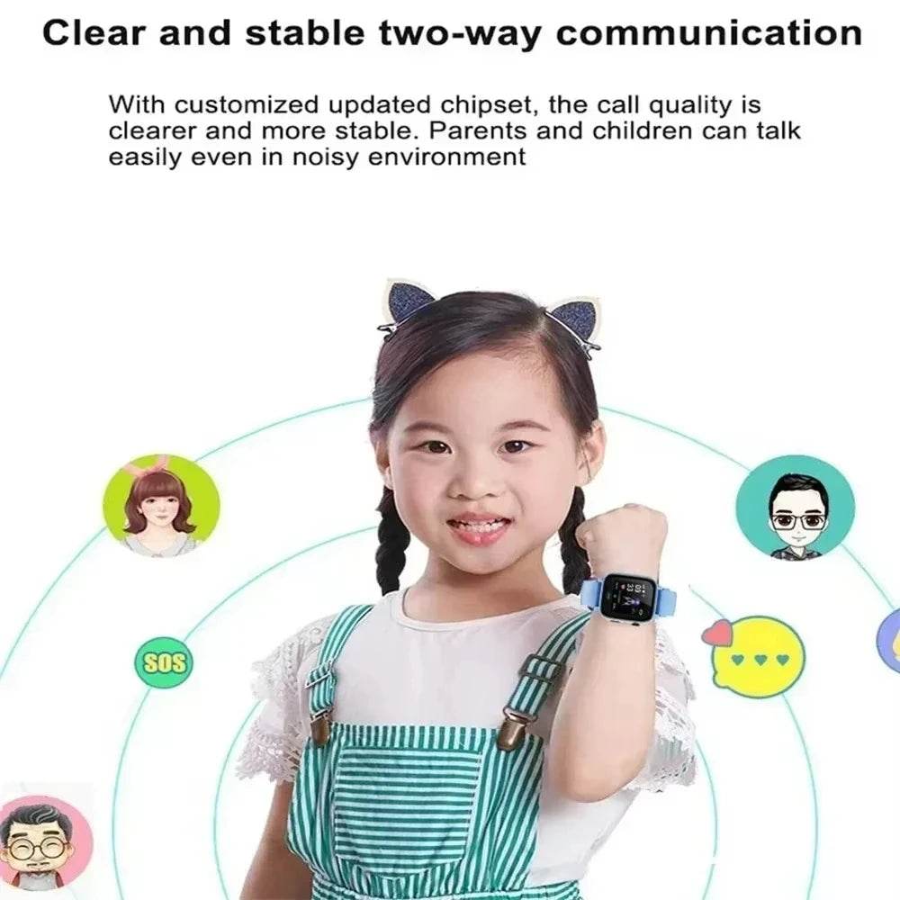 Kids 4G Smart Watch SOS GPS Location Video Call - ToylandEU