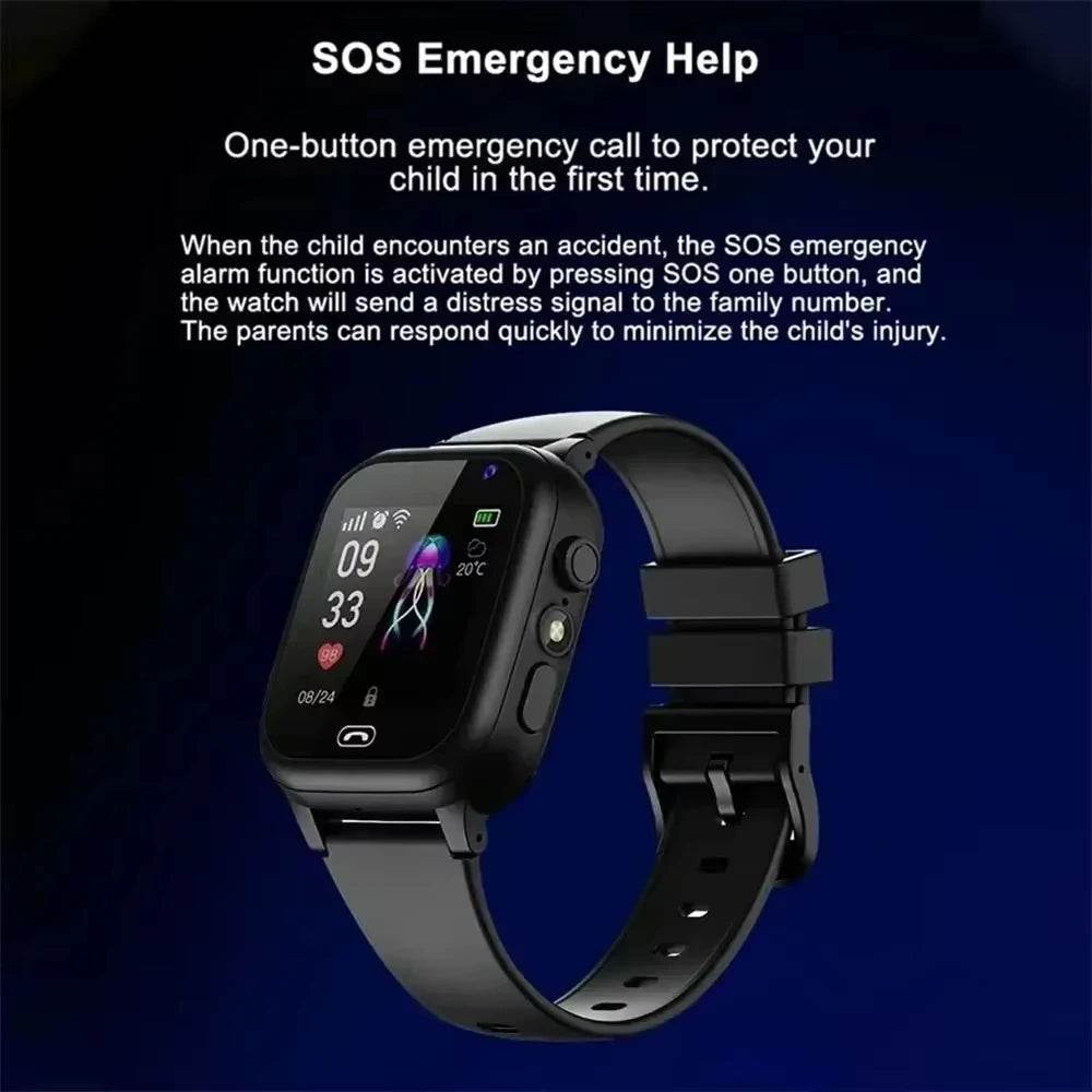 Kids 4G Smart Watch SOS GPS Location Video Call - ToylandEU
