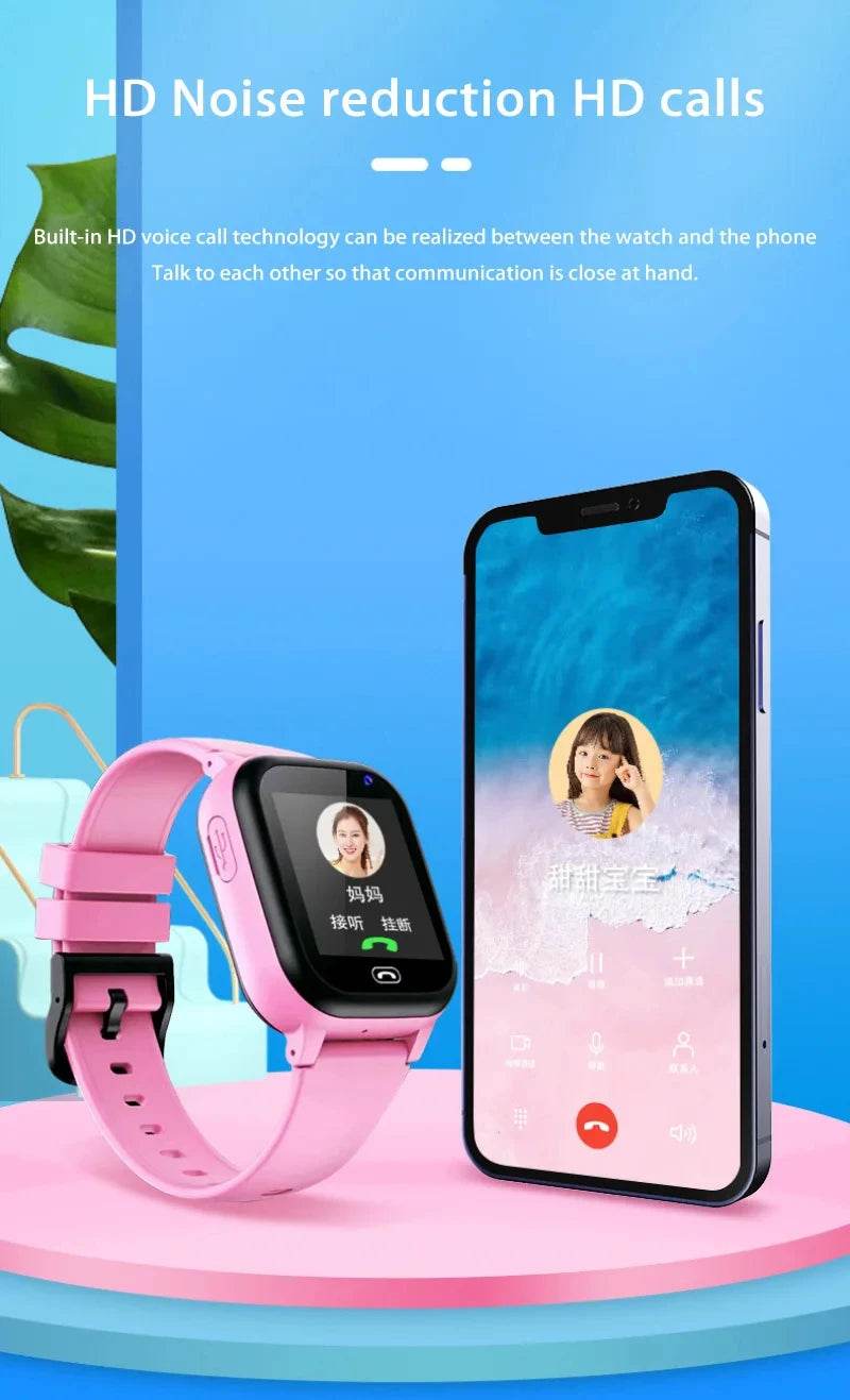 Kids 4G Smart Watch SOS GPS Location Video Call - ToylandEU