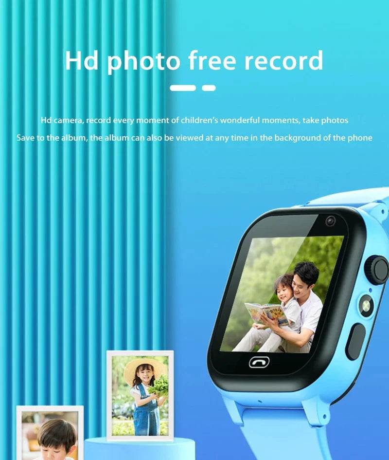 Kids 4G Smart Watch SOS GPS Location Video Call - ToylandEU
