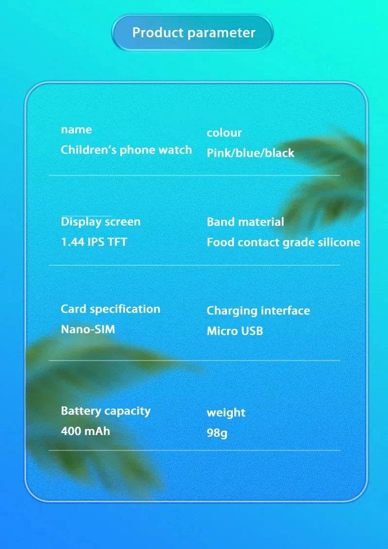 Kids 4G Smart Watch SOS GPS Location Video Call - ToylandEU