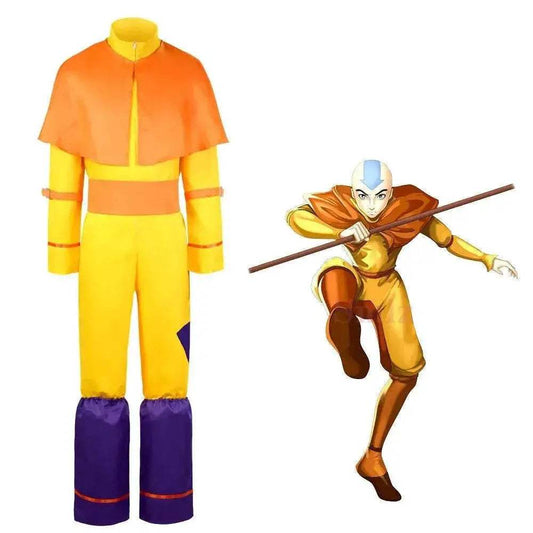 Kids Aang Cosplay Costume - Ultimate Last Airbender Costume for Fun - ToylandEU
