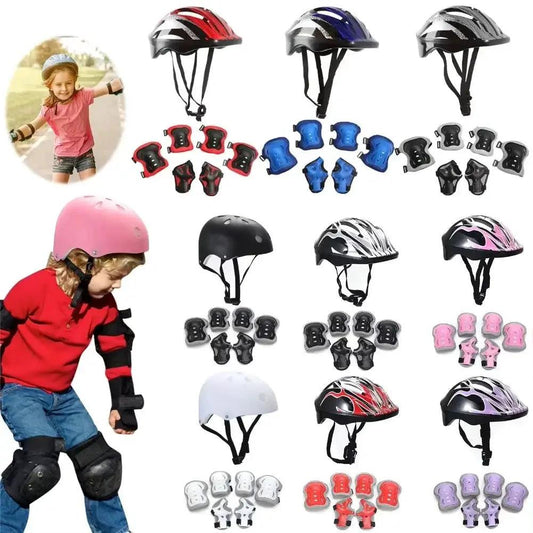  Kids Adjustable Protective Gear Set Helmet Pads -  ToylandEU™