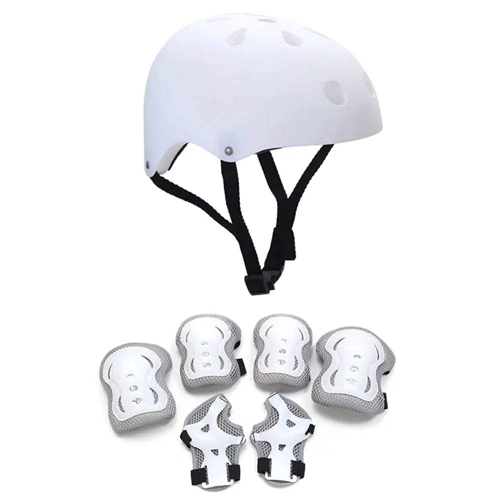 Kids Adjustable Protective Gear Set Helmet Pads For Skateboard - ToylandEU