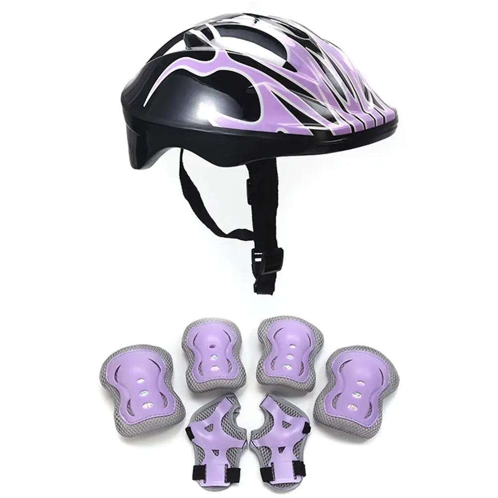 Kids Adjustable Protective Gear Set Helmet Pads For Skateboard - ToylandEU