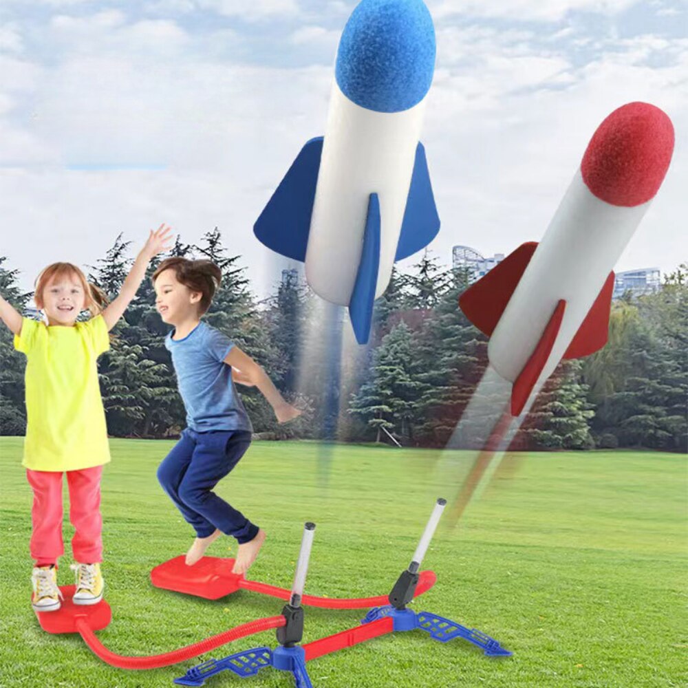 Stomp Rocket Foot Pump Launcher for Kids Sport Game - ToylandEU