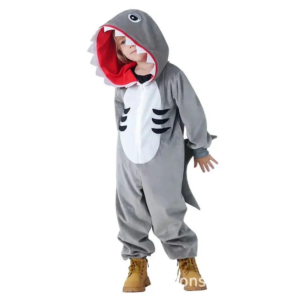 Kids Animal Costumes Jumpsuits Set Unisex Easy Wear - ToylandEU