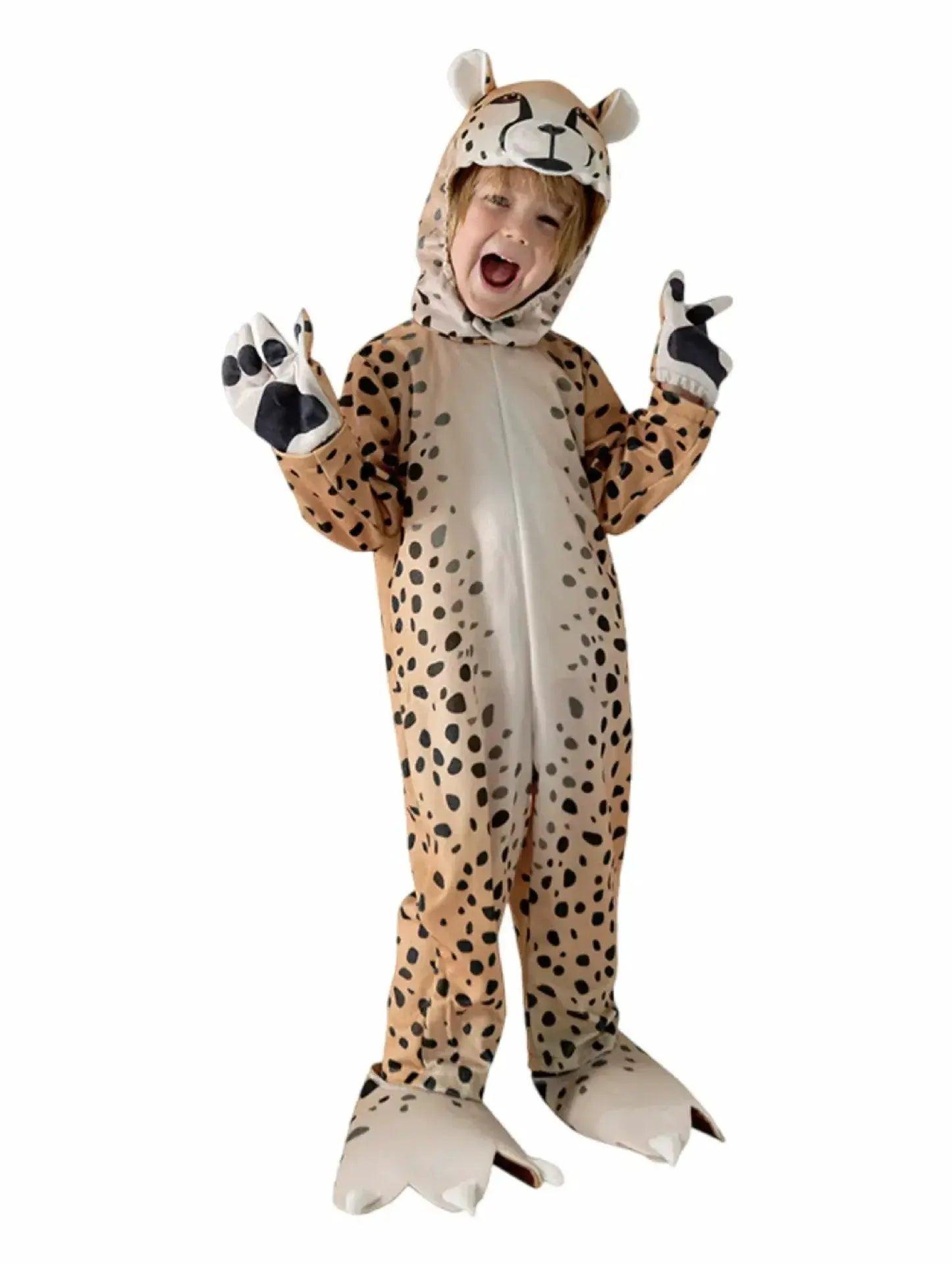 Kids Animal Costumes Unisex Jumpsuits Set Easy Wear -  ToylandEU™