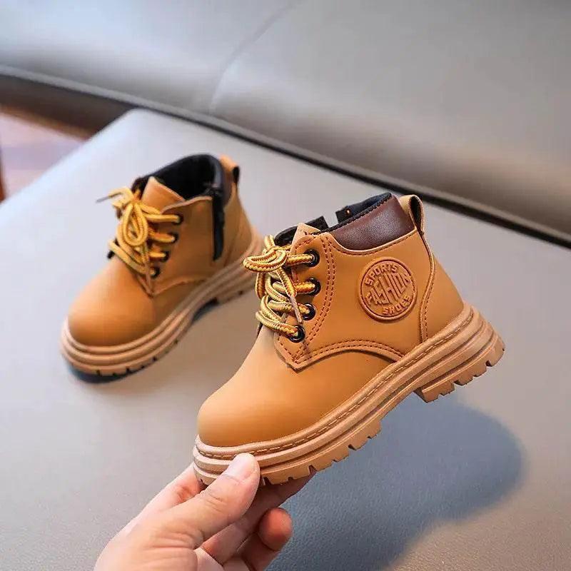  Stylish Kids Ankle Boots 2025 - Casual Little Yellow Winter Shoes for Boys and Girls -  ToylandEU™