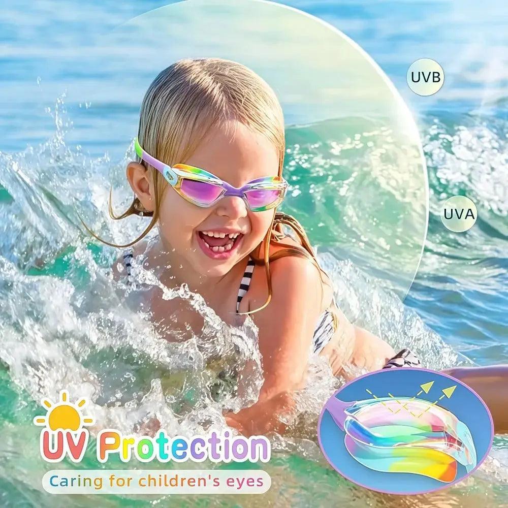  Kids Anti Fog UV Swim Goggles For Clear Water Play -  ToylandEU™