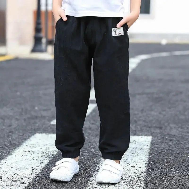  Kids Anti Mosquito Cotton Linen Long Pants Unisex -  ToylandEU™